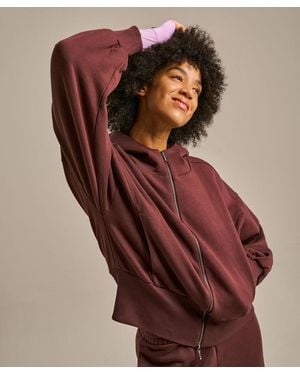 BAM Athletic Zip Through Hoody - Brown
