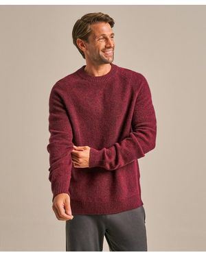 BAM Active Crew Knit Jumper - Red