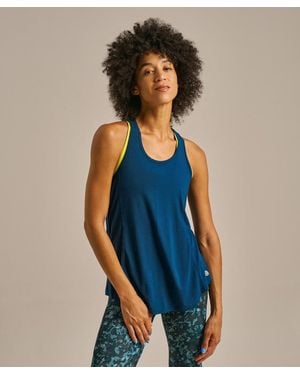 BAM Novea Split Back Top - Blue