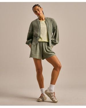 BAM Breathable Cotton Gauze Shorts - Green