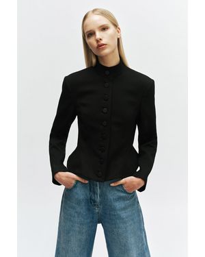 Bardot Octavia Structured Jacket - Black