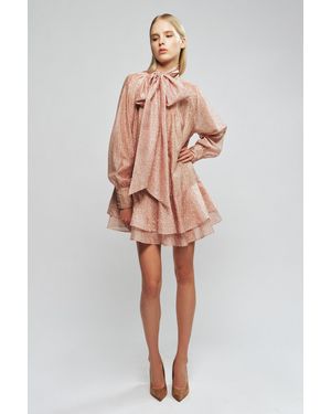 Bardot Adrie Babydoll Mini Dress - Multicolour
