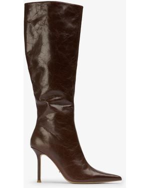 Bardot Tony Bianco Naxos Choc Vintage Boot - Brown