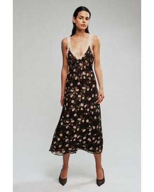 Bardot Clarise Printed Midi Dress - Multicolour