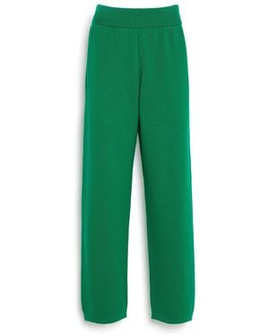 Barrie Sportswear Cashmere And Cotton joggers - Green