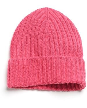 Barrie Cashmere Beanie - Pink
