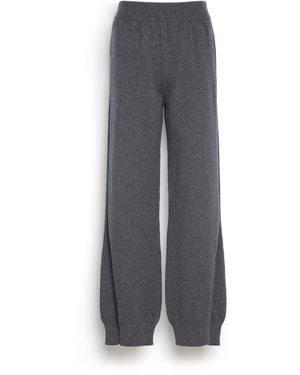 Barrie Iconic Cashmere Pants - Gray