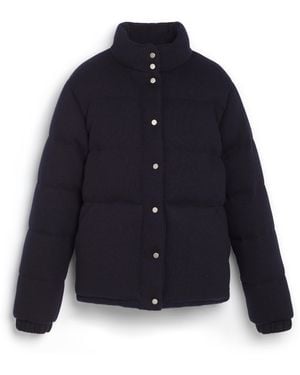 Barrie Cashmere Down Jacket - Blue