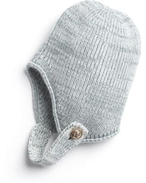 Barrie Cashmere Bonnet - Blue
