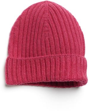 Barrie Cashmere Beanie - Red
