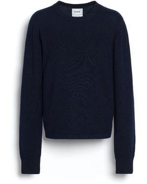 Barrie Cashmere And Silk Jumper - Blue