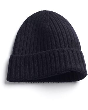 Barrie Cashmere Beanie - Blue