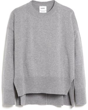 Barrie Iconic Oversized Cashmere Jumper - Grey