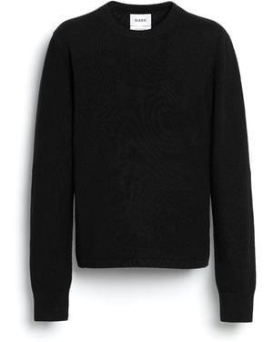Barrie Cashmere And Silk Jumper - Black