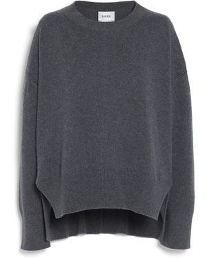 Barrie Iconic Oversized Cashmere Jumper - Grey