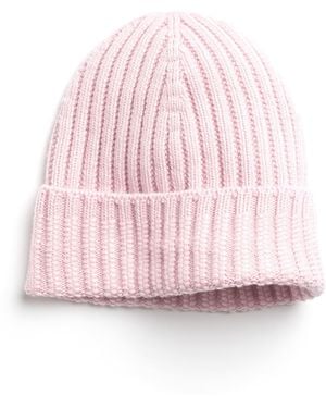 Barrie Cashmere Beanie - Pink