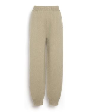 Barrie B Label Cashmere Trousers - Natural