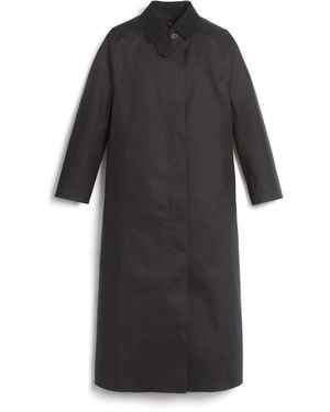 Barrie Long Raincoat - Shorter Length - Black
