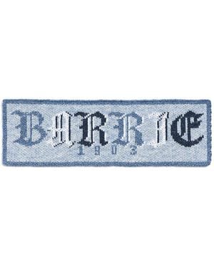 Barrie Cashmere And Cotton Patch - Blue