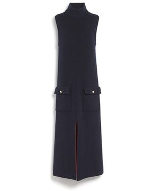Barrie Long Cashmere Dress - Blue