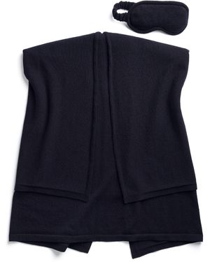 Barrie Cashmere Travel Set - Blue