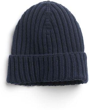 Barrie Cashmere Beanie - Blue