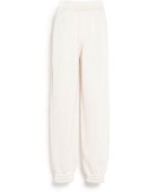 Barrie Trousers - White