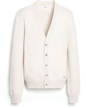 Barrie B Label Cashmere Cardigan - White