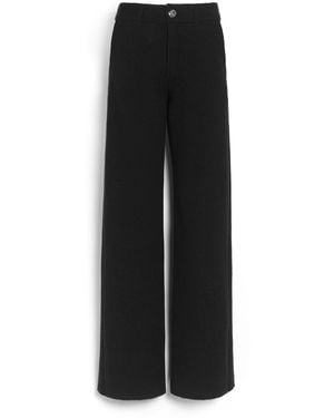 Barrie Chunky Cashmere Pants - Black