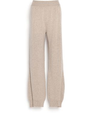 Barrie Iconic Cashmere Trousers - Natural