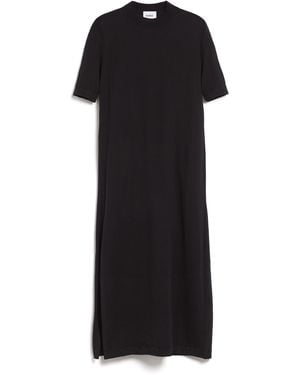 Barrie Ultra-fine Cashmere Maxi Dress - Black