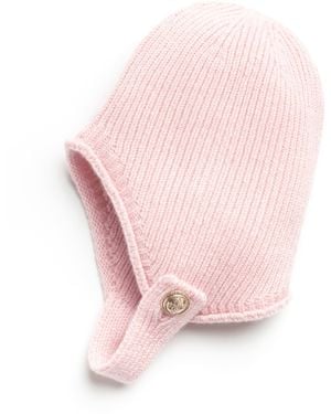 Barrie Cashmere Bonnet - Pink