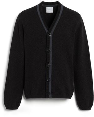 Barrie Cashmere Cardigan - Black