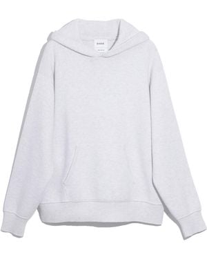 Barrie Sportswear Cashmere And Cotton Hoodie - White
