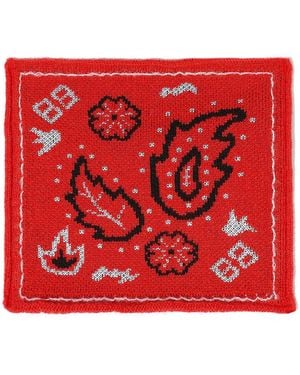 Barrie Bandana Patches - Red