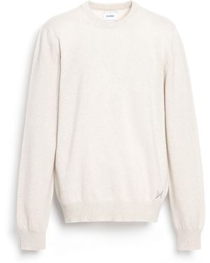 Barrie B Label Cashmere Jumper - White