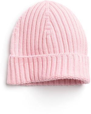 Barrie Cashmere Beanie - Black