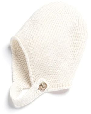 Barrie Bonnet In Cashmere - White