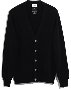 Barrie B Label Cashmere Cardigan - Black