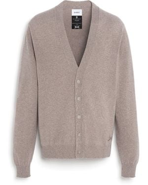 Barrie B Label Cashmere Cardigan - Gray