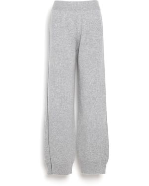 Barrie Iconic Cashmere Trousers - Grey