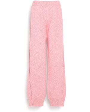 Barrie Iconic Cashmere Trousers - Pink