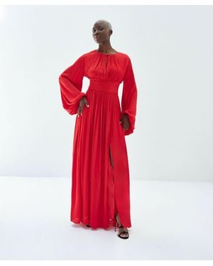 Baruni Aberash Dress - Red