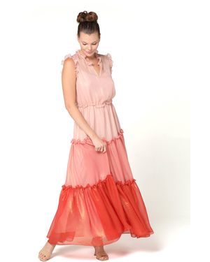 Baruni Davina Dress - Red