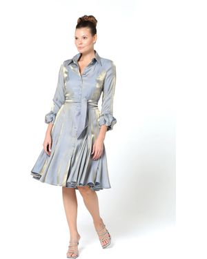 Baruni Carina Dress - Metallic