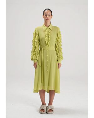 Baruni Theresa Dress - Green