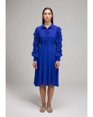 Baruni Theresa Dress - Blue