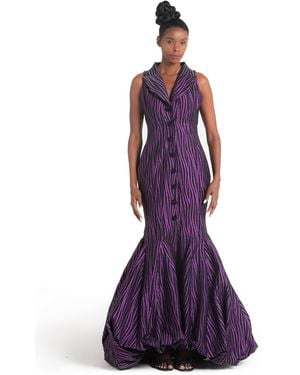 Baruni Adita Gown - Purple