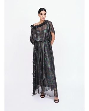 Baruni Coreopsis Kaftan - White