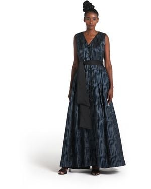Baruni Alaba Gown - Blue